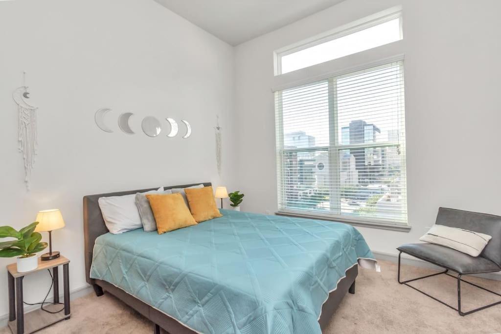 Penthouse Cool-Oasis-In-Houston-Rental Car Available-View-Great-Sleep Kültér fotó